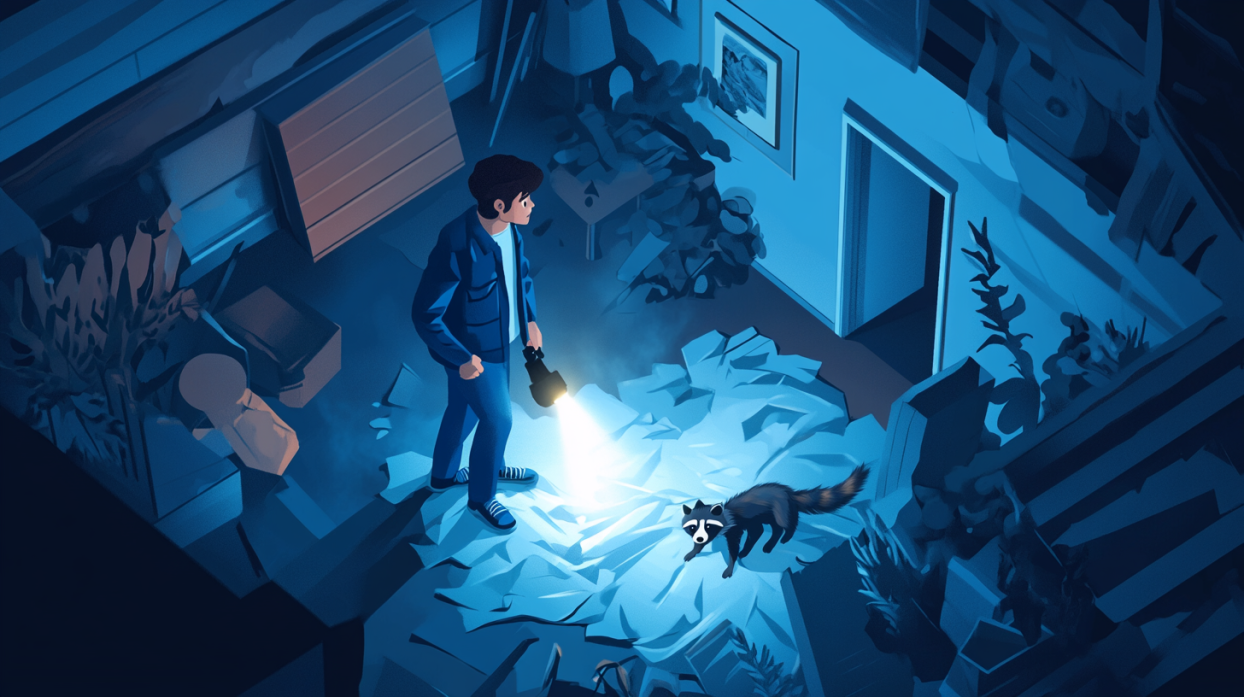 アライグマ撃退!農園と家屋の防衛術